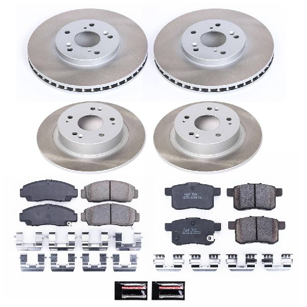 2009-2010 Acura TSX Disc Brake Kit - Front and Rear (Powerstop)