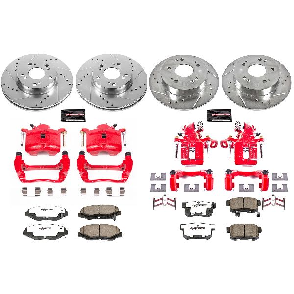 2013 Acura ILX Disc Brake Kit - Front and Rear (Powerstop)