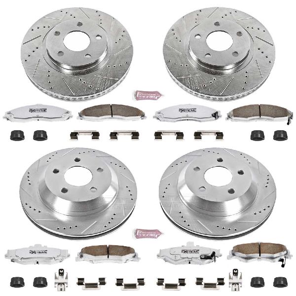 1998-2002 Pontiac Firebird Disc Brake Kit - Front and Rear (Powerstop)