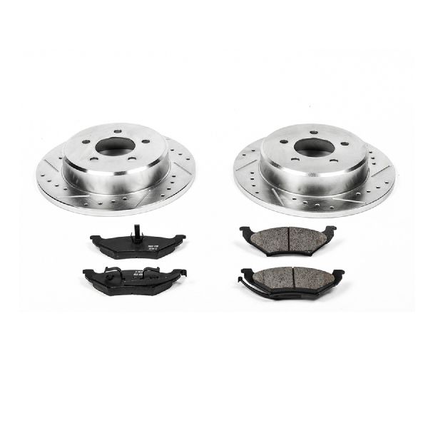 1997-2000 Dodge Grand Caravan Disc Brake Kit - Rear (Powerstop)