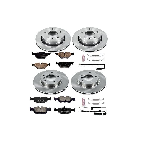 1999-2000 BMW 323i Disc Brake Kit - Front and Rear (Powerstop)