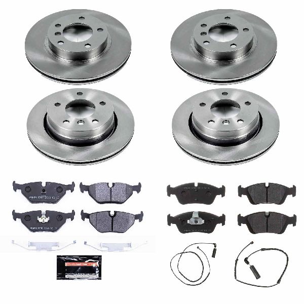 1999-2000 BMW 323i Disc Brake Kit - Front and Rear (Powerstop)