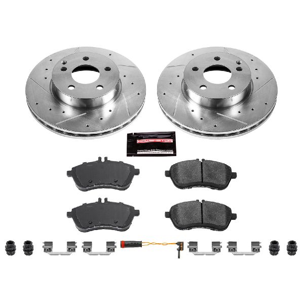 2008-2012 Mercedes-Benz C300 Disc Brake Kit - Front (Powerstop)