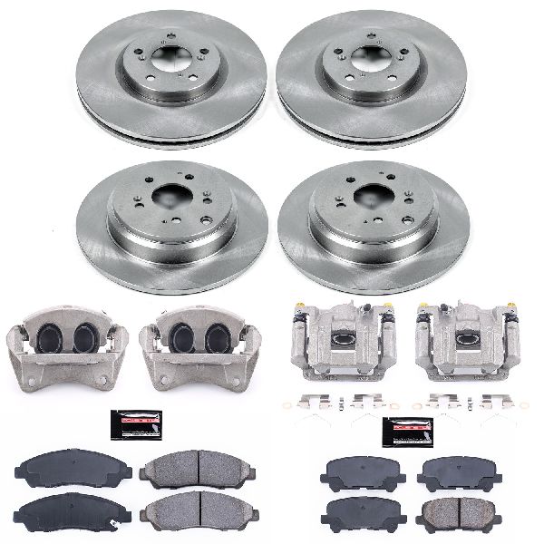 2009-2011 Honda Pilot Disc Brake Kit - Front and Rear (Powerstop)