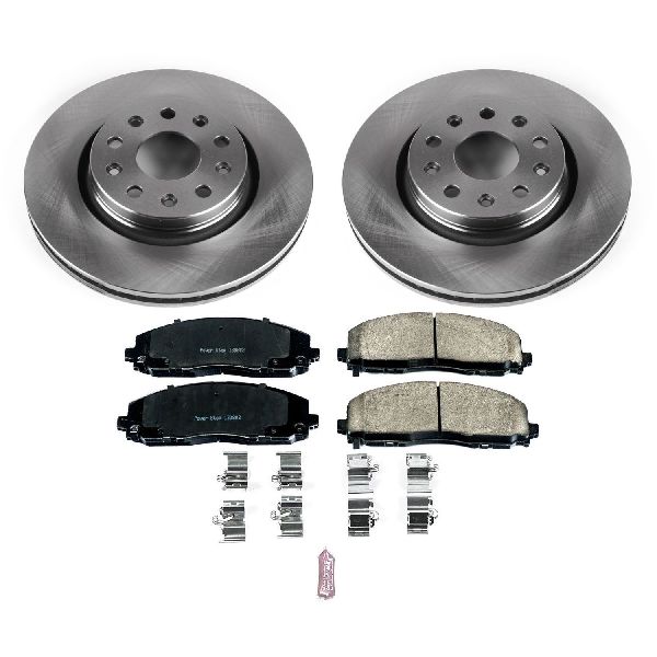 2018-2022 Jeep Wrangler Disc Brake Kit - Front (Powerstop)
