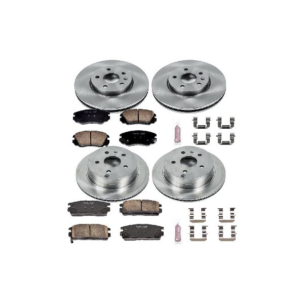 2010-2017 Chevrolet Equinox Disc Brake Kit - Front and Rear (Powerstop)