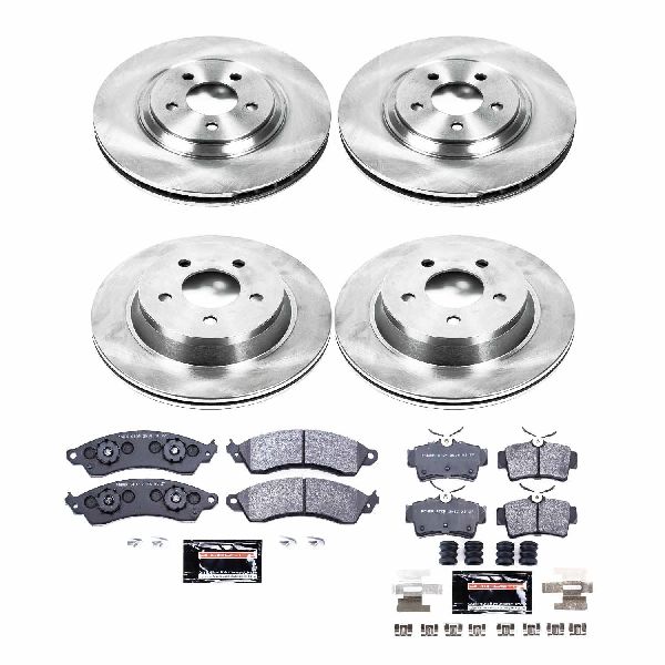 1994-2004 Ford Mustang Disc Brake Kit - Front and Rear (Powerstop)