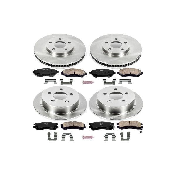 2000-2005 Chevrolet Monte Carlo Disc Brake Kit - Front and Rear (Powerstop)