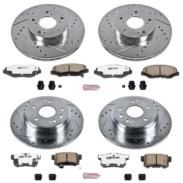 2002-2004 Honda CR-V Disc Brake Kit - Front and Rear (Powerstop)