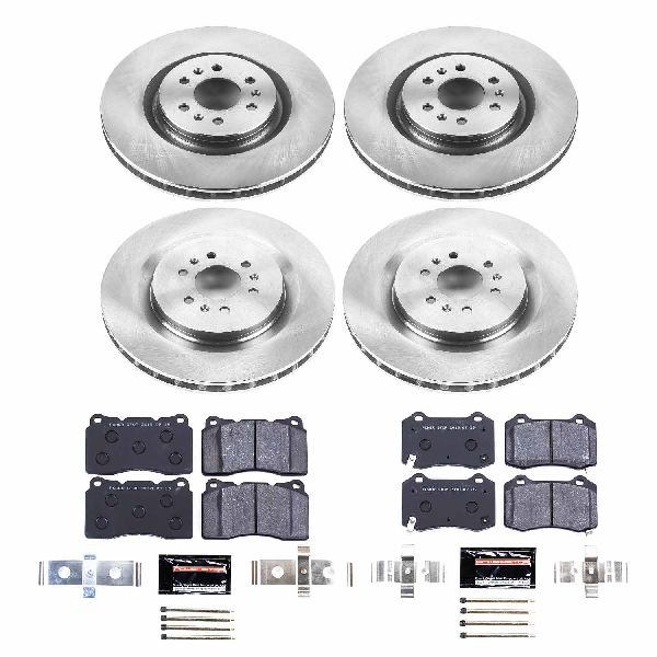 2005-2011 Cadillac STS Disc Brake Kit - Front and Rear (Powerstop)