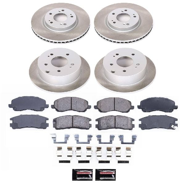 2004-2007 Mitsubishi Galant Disc Brake Kit - Front and Rear (Powerstop)