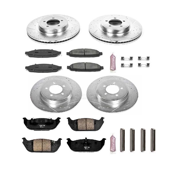 2003-2005 Lincoln Aviator Disc Brake Kit - Front and Rear (Powerstop)