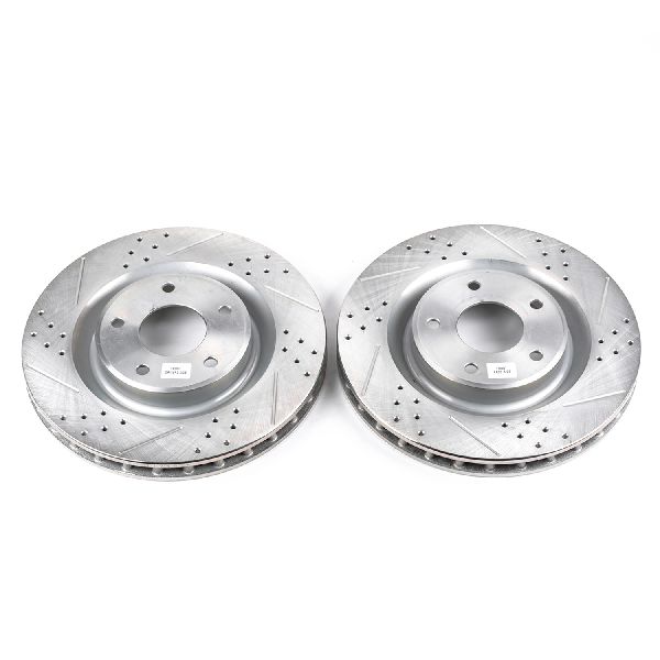 2005-2007 Cadillac XLR Disc Brake Rotor Set - Front (Powerstop)