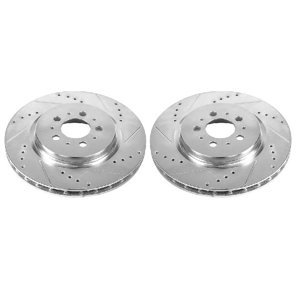 2004-2007 Volvo V70 Disc Brake Rotor Set - Rear (Powerstop)