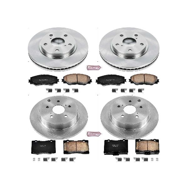 2012-2017 Toyota Prius V Disc Brake Kit - Front and Rear (Powerstop)