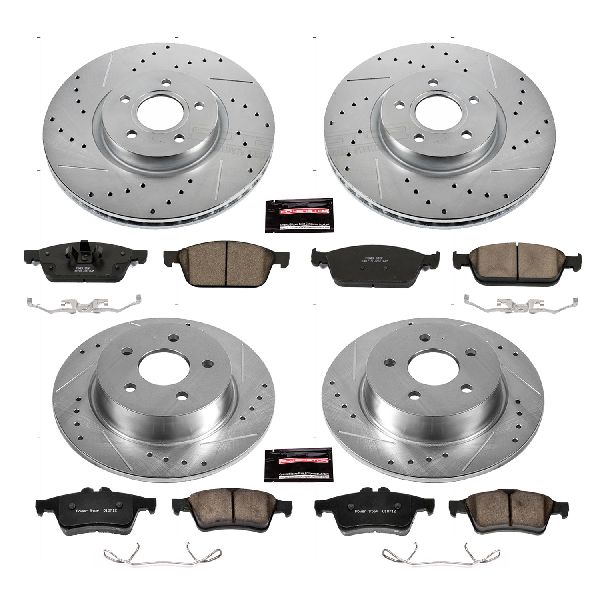 2014-2018 Ford Transit Connect Disc Brake Kit - Front and Rear (Powerstop)