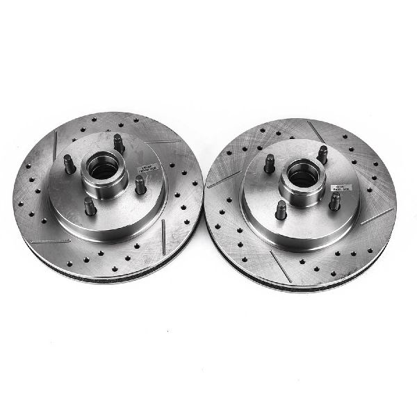 1987-1993 Ford Mustang Disc Brake Rotor Set - Front (Powerstop)
