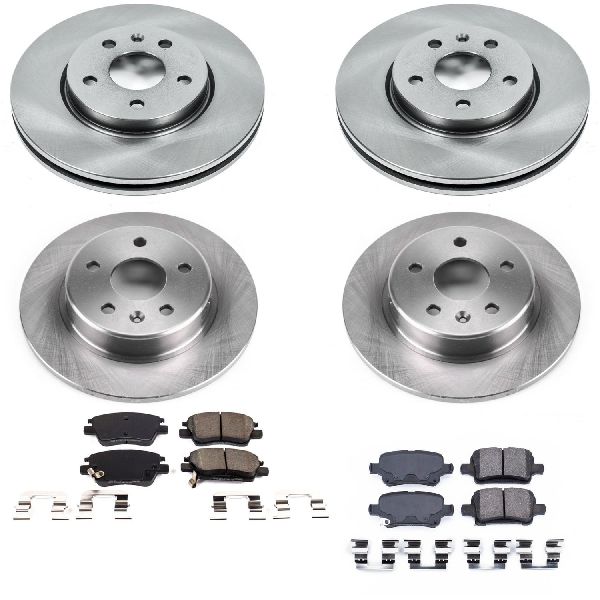 2017-2023 Chevrolet Bolt EV Disc Brake Kit - Front and Rear (Powerstop)