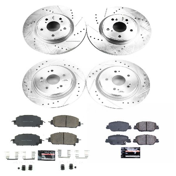 2017-2025 Honda CR-V Disc Brake Kit - Front and Rear (Powerstop)