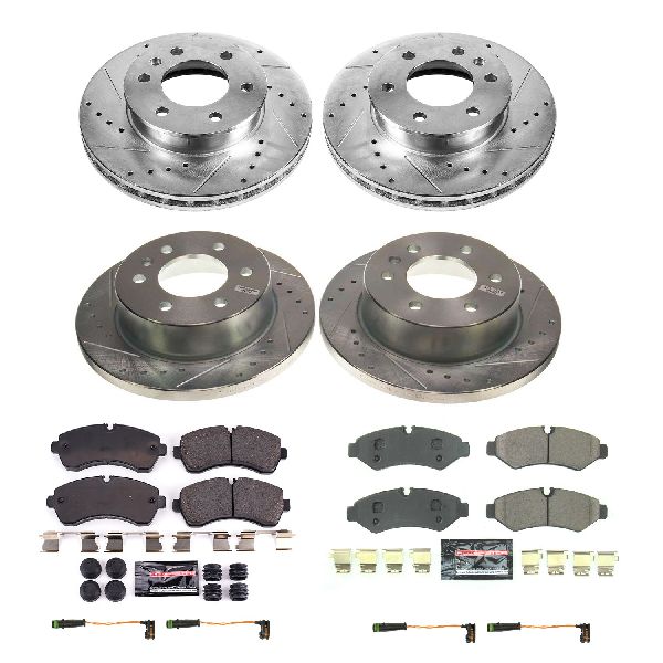 2019-2024 Mercedes-Benz Sprinter 2500 Disc Brake Kit - Front and Rear (Powerstop)
