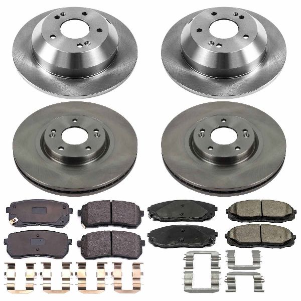 2015-2021 Kia Sedona Disc Brake Kit - Front and Rear (Powerstop)