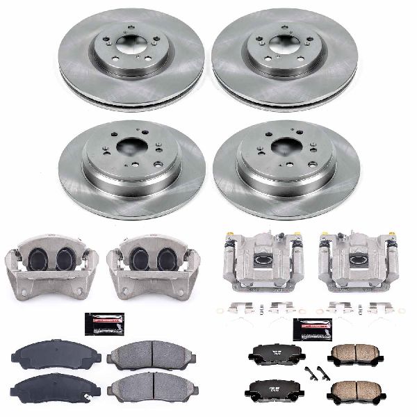 2012-2015 Honda Pilot Disc Brake Kit - Front and Rear (Powerstop)