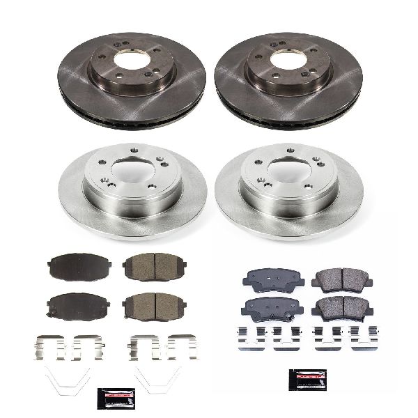 2019-2023 Kia Forte Disc Brake Kit - Front and Rear (Powerstop)