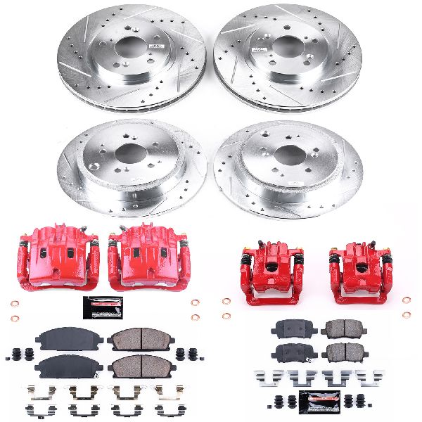 2003-2006 Acura MDX Disc Brake Kit - Front and Rear (Powerstop)