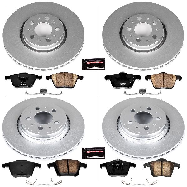 2003-2014 Volvo XC90 Disc Brake Kit - Front and Rear (Powerstop)