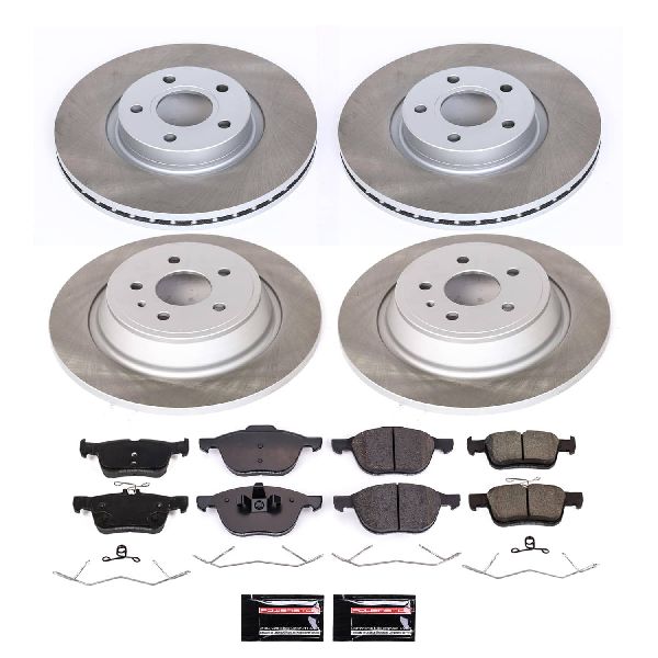 2017-2019 Ford Escape Disc Brake Kit - Front and Rear (Powerstop)