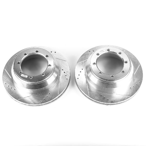 1999-2000 Ford E-350 Econoline Disc Brake Rotor Set - Rear (Powerstop)