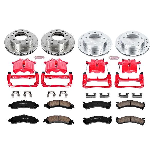 2005 Chevrolet Silverado 1500 HD Disc Brake Kit - Front and Rear (Powerstop)