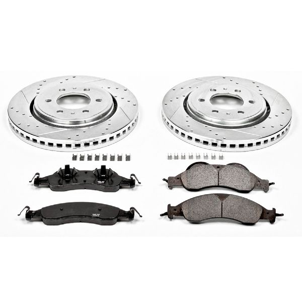 2007-2009 Lincoln Navigator Disc Brake Kit - Front (Powerstop)