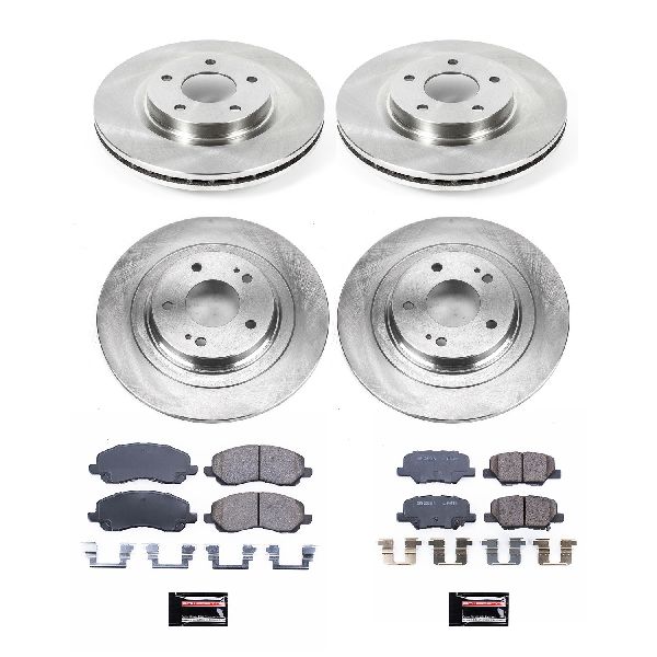2014-2018 Mitsubishi Outlander Disc Brake Kit - Front and Rear (Powerstop)