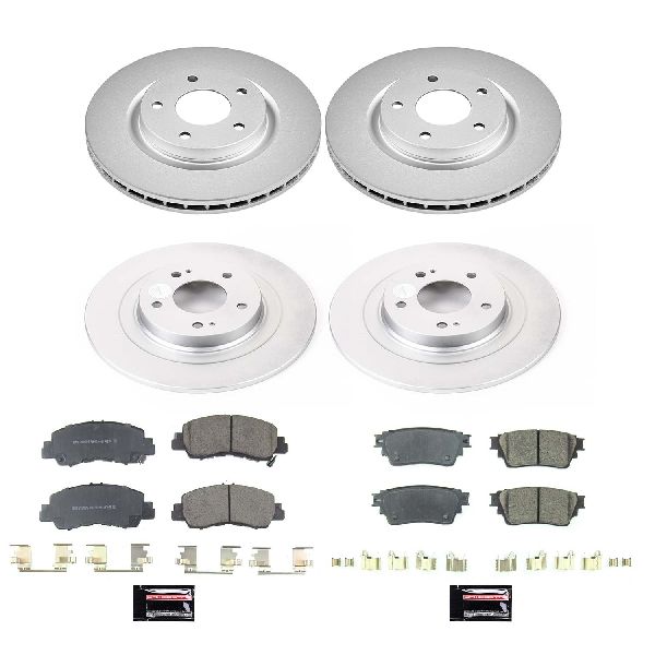 2018-2020 Mitsubishi Eclipse Cross Disc Brake Kit - Front and Rear (Powerstop)