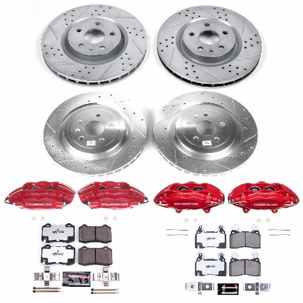 2010-2015 Chevrolet Camaro Disc Brake Kit - Front and Rear (Powerstop)