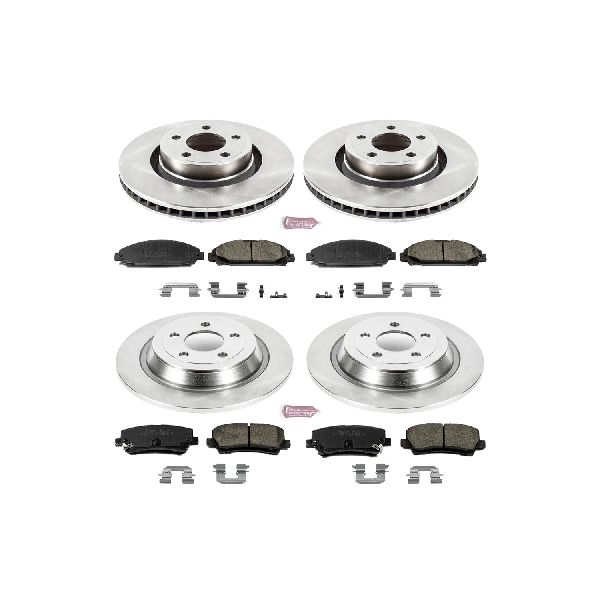 2015-2020 Ford Mustang Disc Brake Kit - Front and Rear (Powerstop)