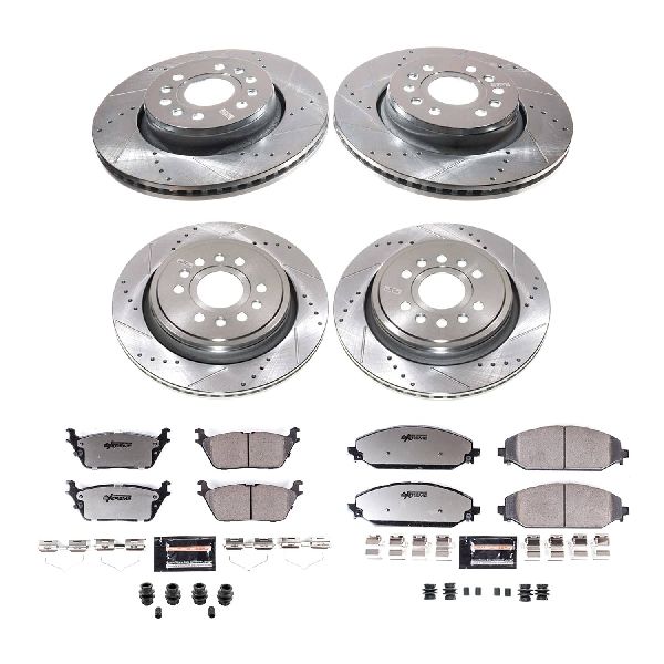 2021-2024 Ram 1500 Disc Brake Kit - Front and Rear (Powerstop)