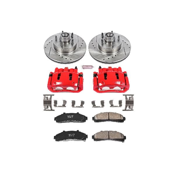 1997-2001 Mercury Mountaineer Disc Brake Kit - Front (Powerstop)