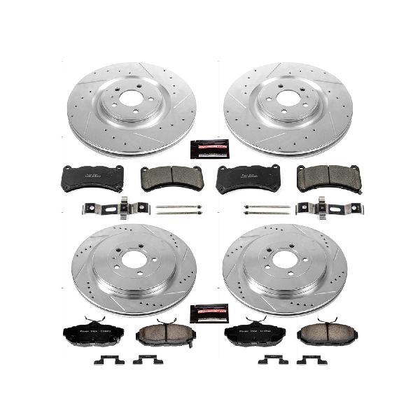 2013-2014 Ford Mustang Disc Brake Kit - Front and Rear (Powerstop)