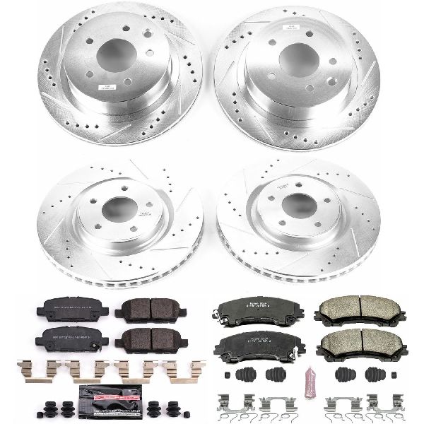 2014-2019 Nissan Rogue Disc Brake Kit - Front and Rear (Powerstop)