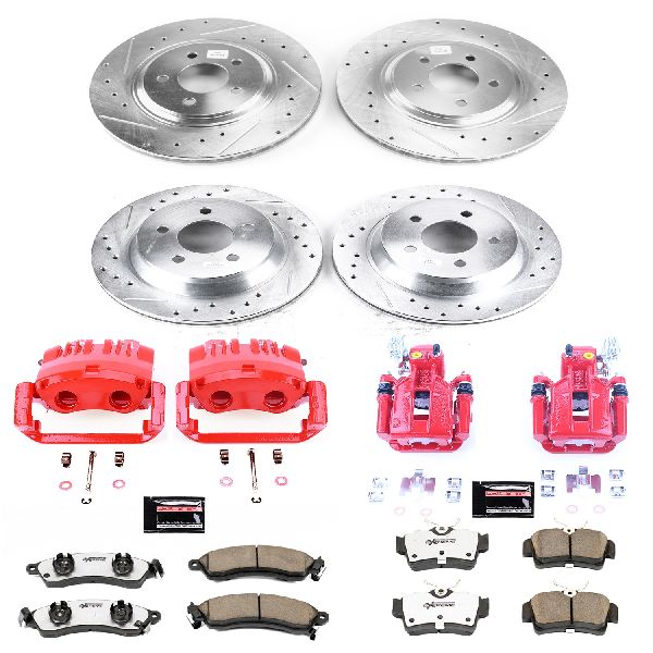1999-2004 Ford Mustang Disc Brake Kit - Front and Rear (Powerstop)