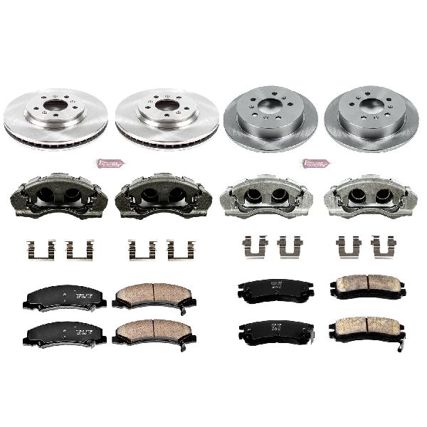2006-2007 Chevrolet Monte Carlo Disc Brake Kit - Front and Rear (Powerstop)