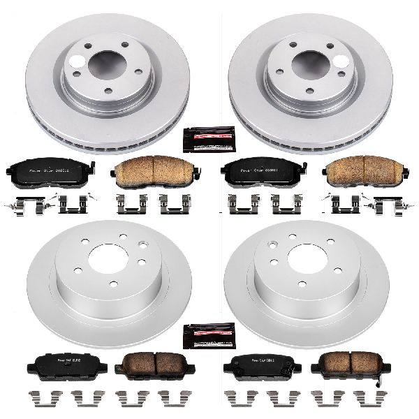 2017-2018 Nissan Sentra Disc Brake Kit - Front and Rear (Powerstop)