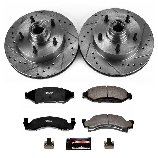 1987-1993 Ford E-150 Econoline Disc Brake Kit - Front (Powerstop)
