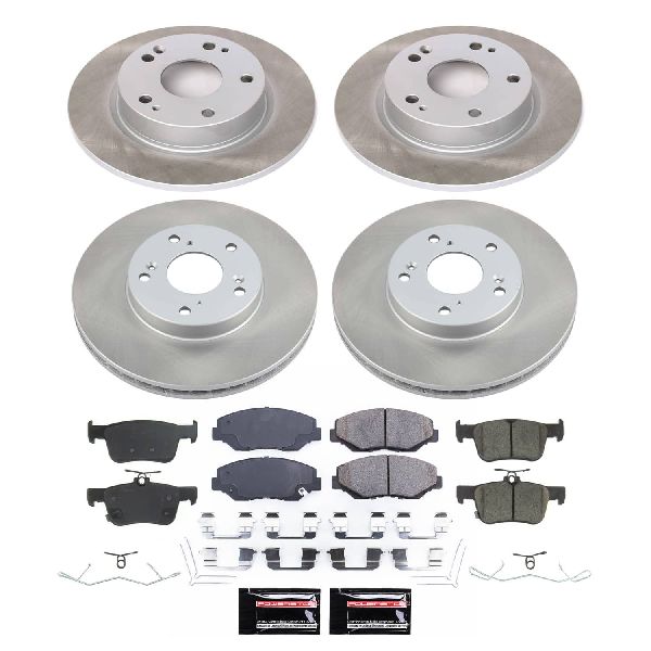 2020-2021 Honda Civic Disc Brake Kit - Front and Rear (Powerstop)
