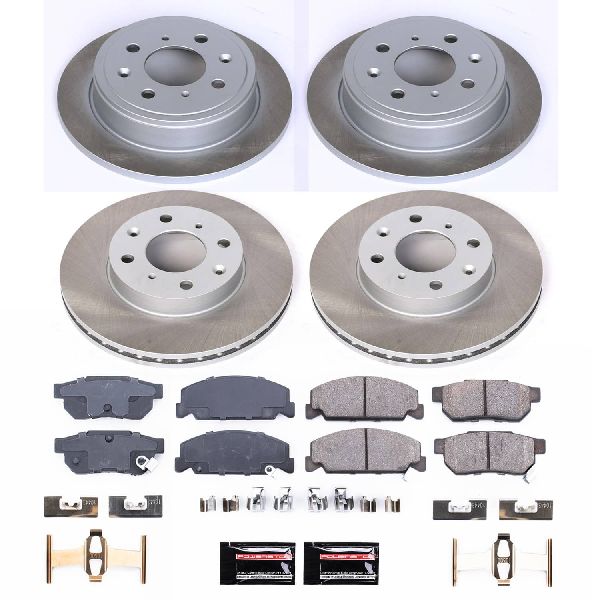 1993-1997 Honda Civic del Sol Disc Brake Kit - Front and Rear (Powerstop)