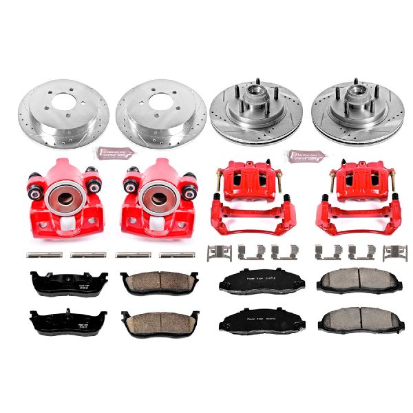2000-2003 Ford F-150 Disc Brake Kit - Front and Rear (Powerstop)