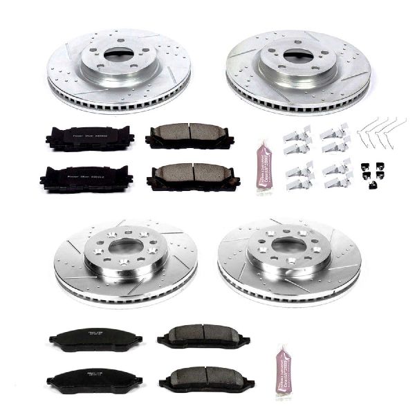2004-2007 Ford Freestar Disc Brake Kit - Front and Rear (Powerstop)