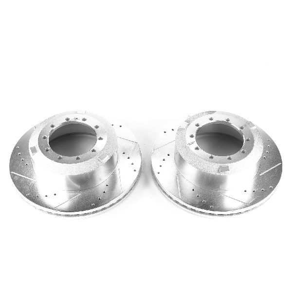 2017-2022 Ford F-550 Super Duty Disc Brake Rotor Set - Rear (Powerstop)